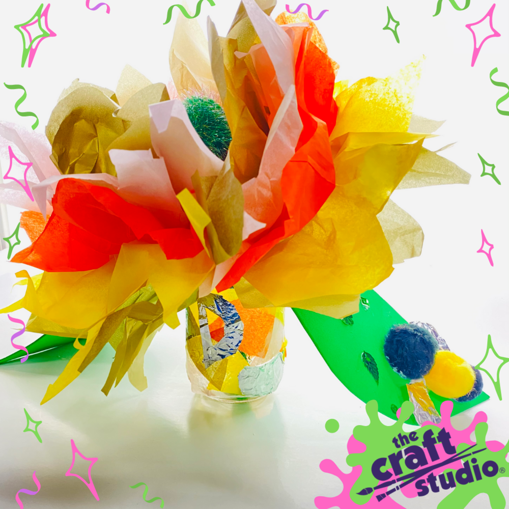 Giant Tissue Paper Flowers! — The Craft Studio